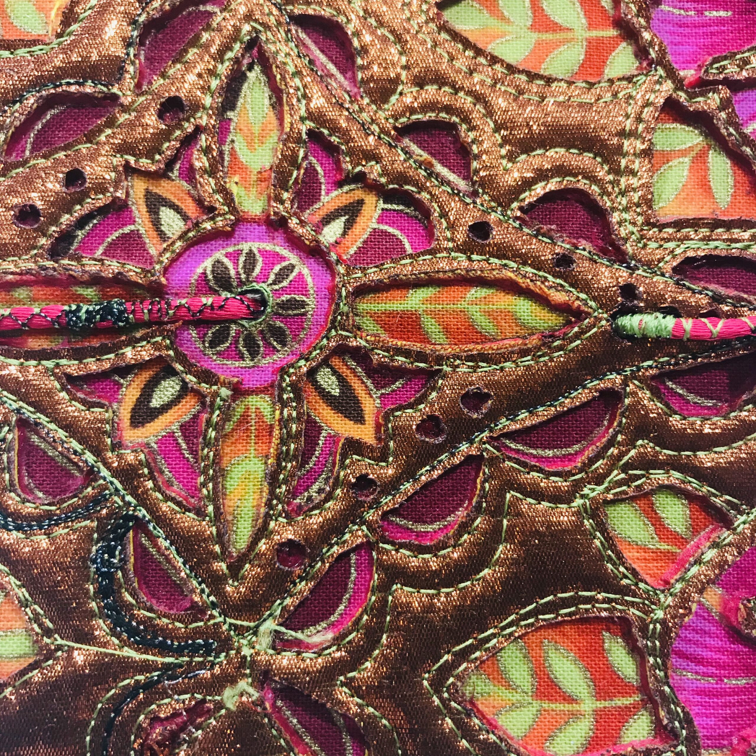 'Soldered Cards' : Machine Embroidery *New 2026