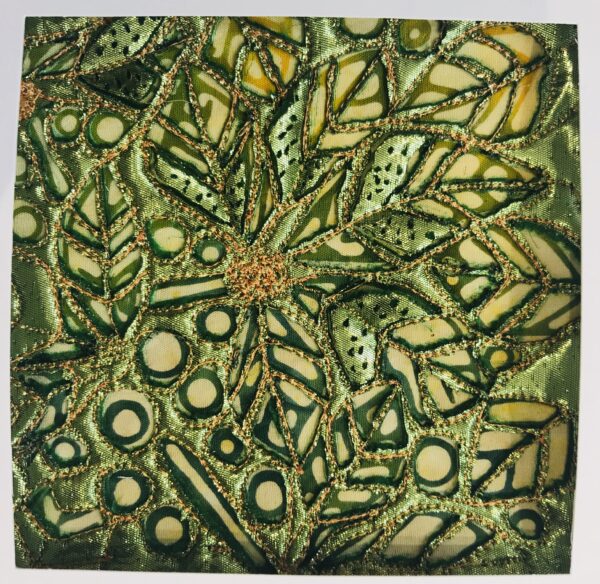 'Soldered Cards ' - A Home Delivered Machine Embroidery Project in a Box - Image 9