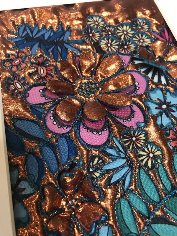 'Soldered Cards ' - A Home Delivered Machine Embroidery Project in a Box - Image 3