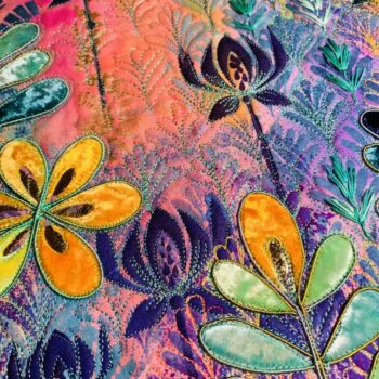 ‘Flower Power’ – Textile Wall Panel over three days *2026