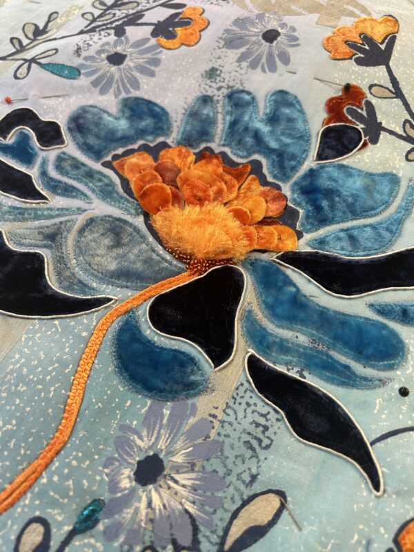 'Flower Power' - Textile Wall Panel over three days *2026 - Image 14