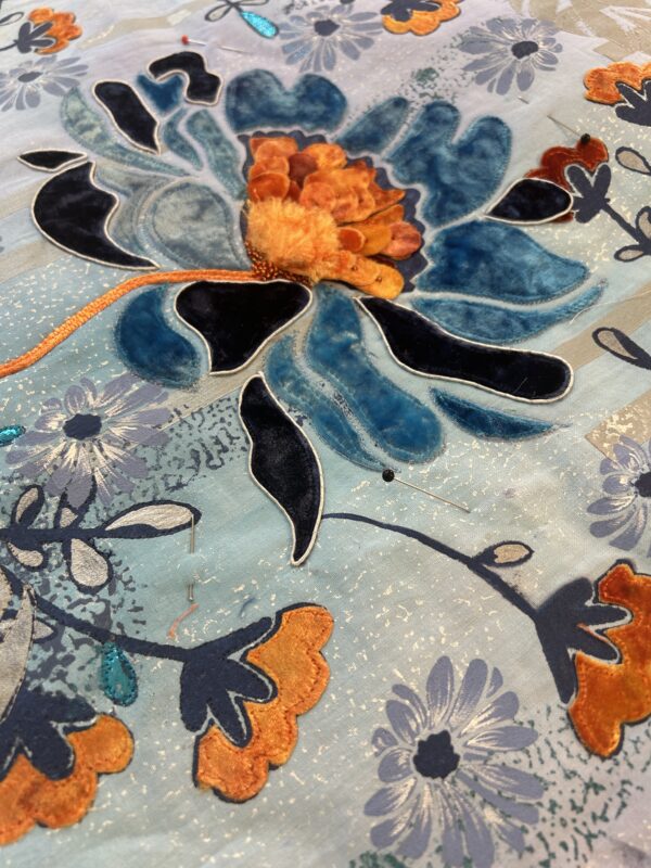 'Flower Power' - Textile Wall Panel over three days *2026 - Image 20