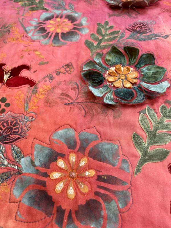 'Flower Power' - Textile Wall Panel over three days *2026 - Image 16