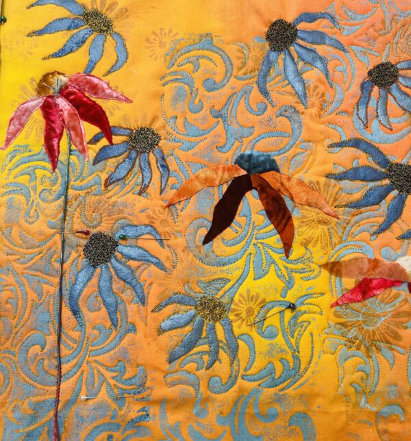 'Flower Power' - Textile Wall Panel over three days *2026 - Image 15
