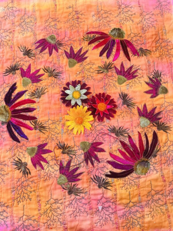 'Flower Power' - Textile Wall Panel over three days *2026 - Image 17