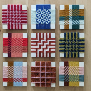 ‘Off-Loom Nine Woven Square Panel’ with Sarah Ward *New