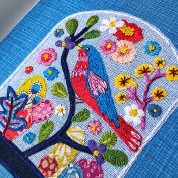Hand Embroidered Folk Art with Lucy Levenson *New 2024