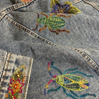 ‘Adorning Denim’ – A Hand Stitch and Block Printing Workshop with Melly Made Designs