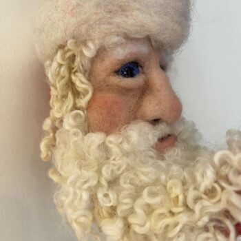 Fabulous Father Christmas Felt Decoration with Jan Vincent* New 2024