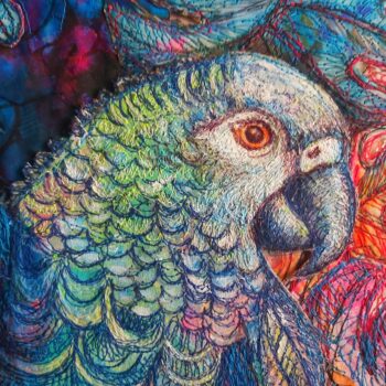 ‘Parrot Paradise’ A Free Machine Embroidery Workshop With Nikki Parmenter *New 2025