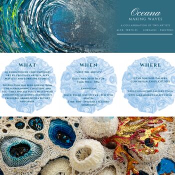 ‘Oceana’ Textiles & Painting Exhibition 30th October- 17th November