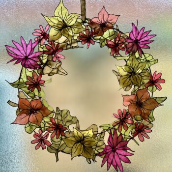 ‘Faux Glass Wreath’ with MM Keating *New date Added