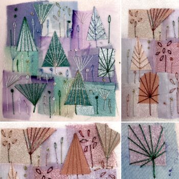 ‘Winter Trees’ – Handstitch with Dot Ronaldson * New 2025