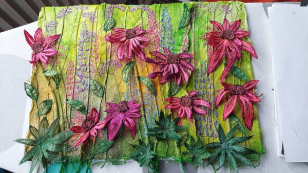 'Mixed Media Triptych' - Machine Embroidery Summer Course '26 - Image 23