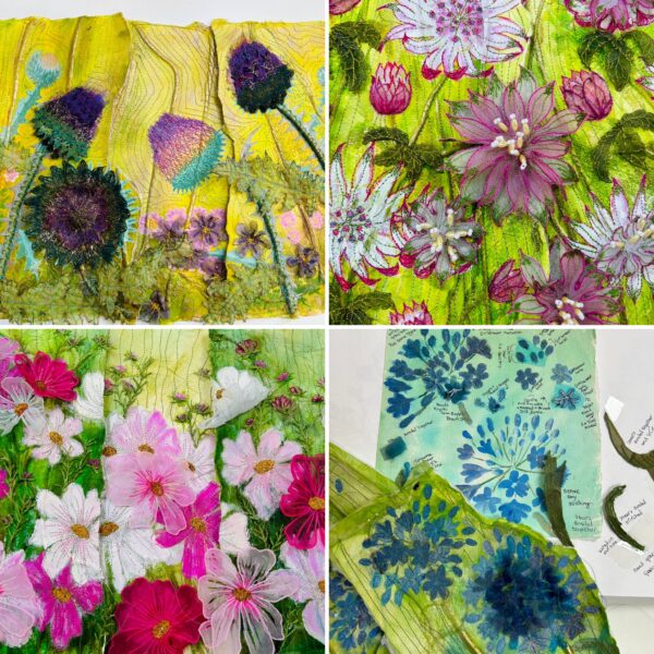 'Mixed Media Triptych' - Machine Embroidery Summer Course '26 - Image 25