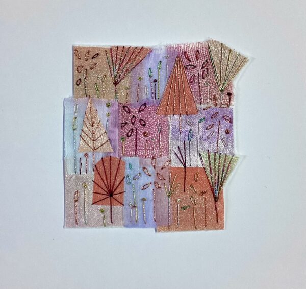 'Winter Trees' - Handstitch with Dot Ronaldson * New 2025 - Image 2