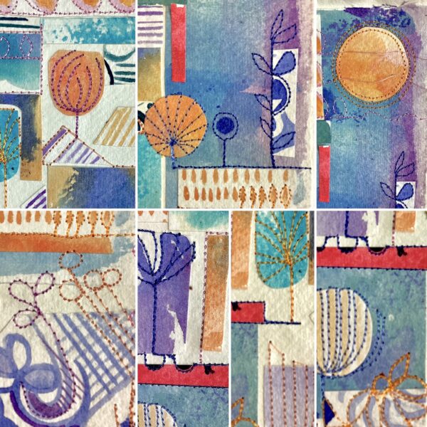 'Machine Embroidered Playful Collages' with Dot Ronaldson *New 2026 - Image 6