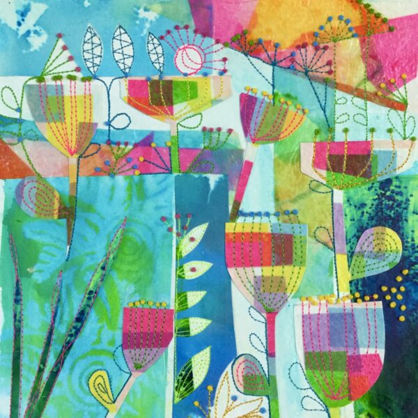 'Machine Embroidered Playful Collages' with Dot Ronaldson *New 2026 - Image 5