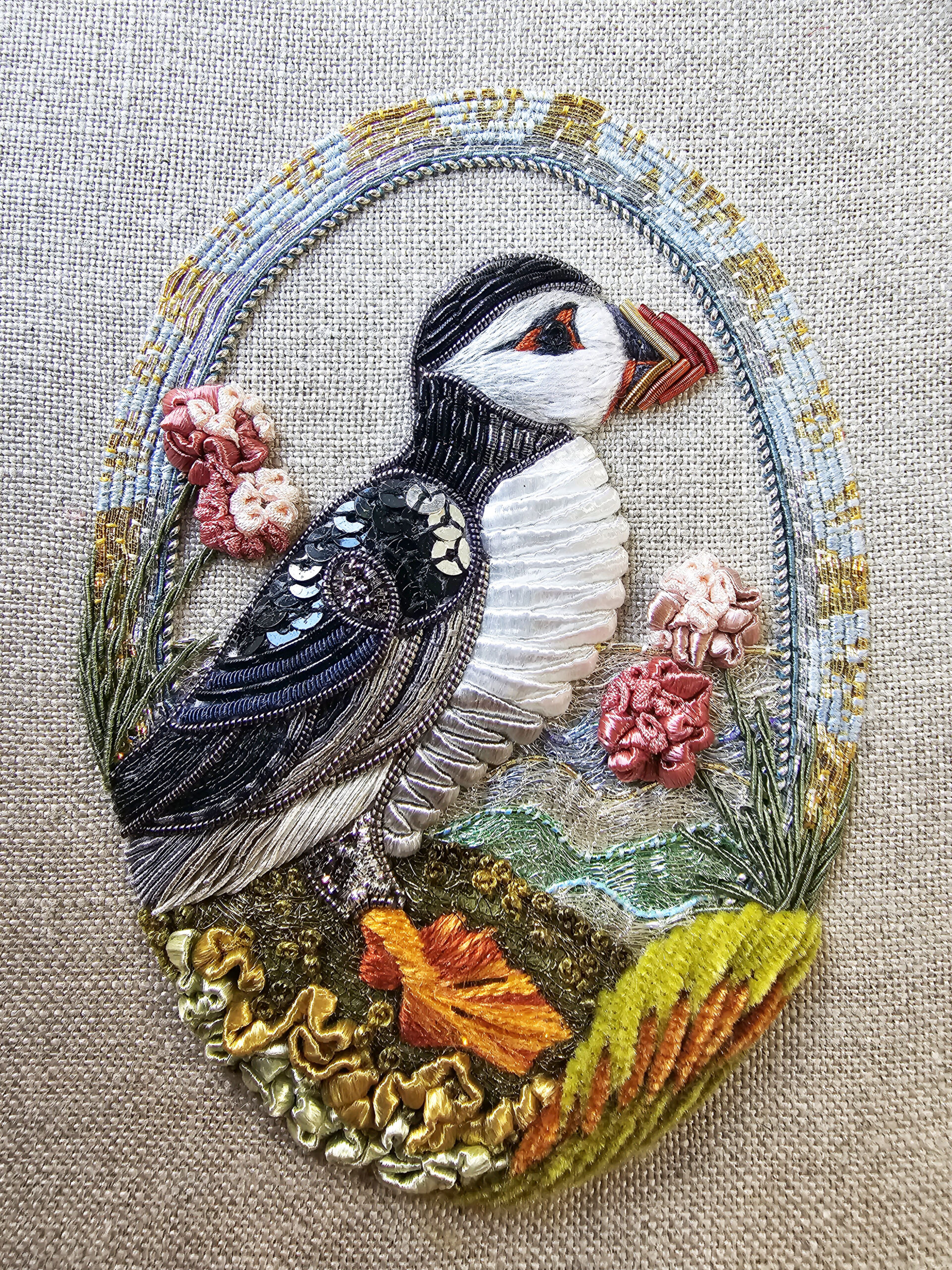 Birds and Butterflies in Metal Thread Work with Jenny Adin-Christie *New 2026