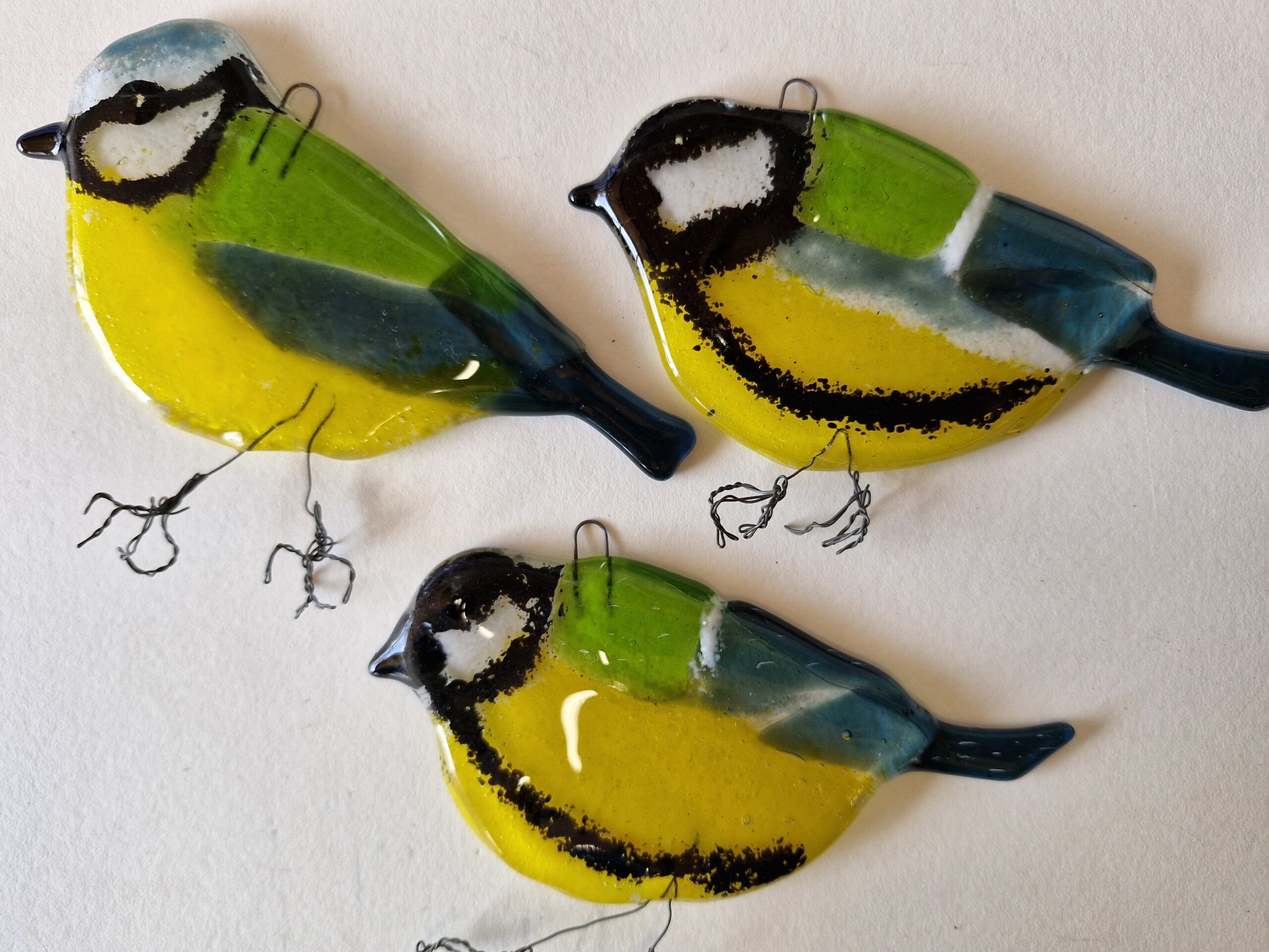 'Birds Of A Feather' Fused Glass with Fenella Miller *New Date - Image 3