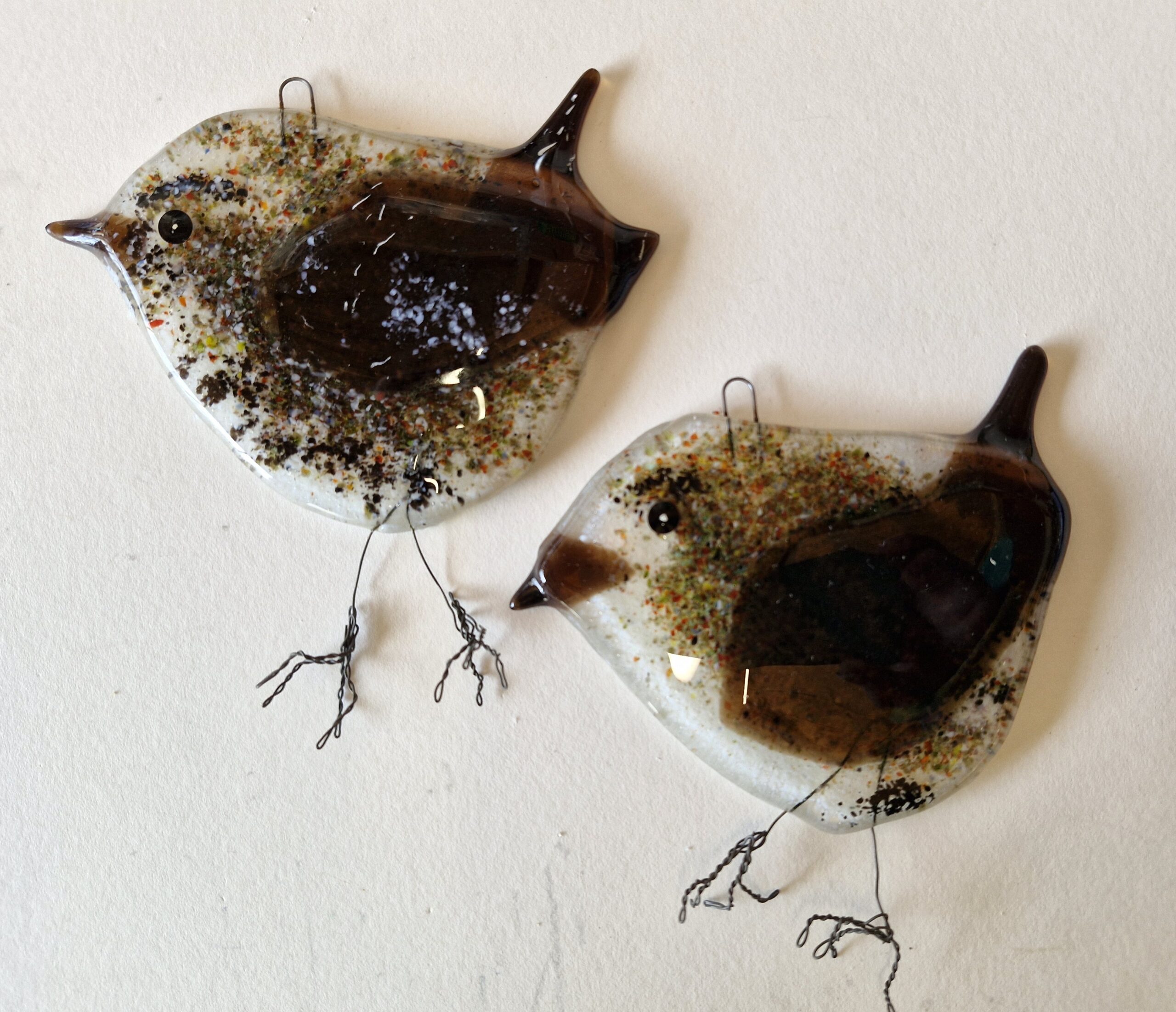 'Birds Of A Feather' Fused Glass with Fenella Miller *New Date - Image 5