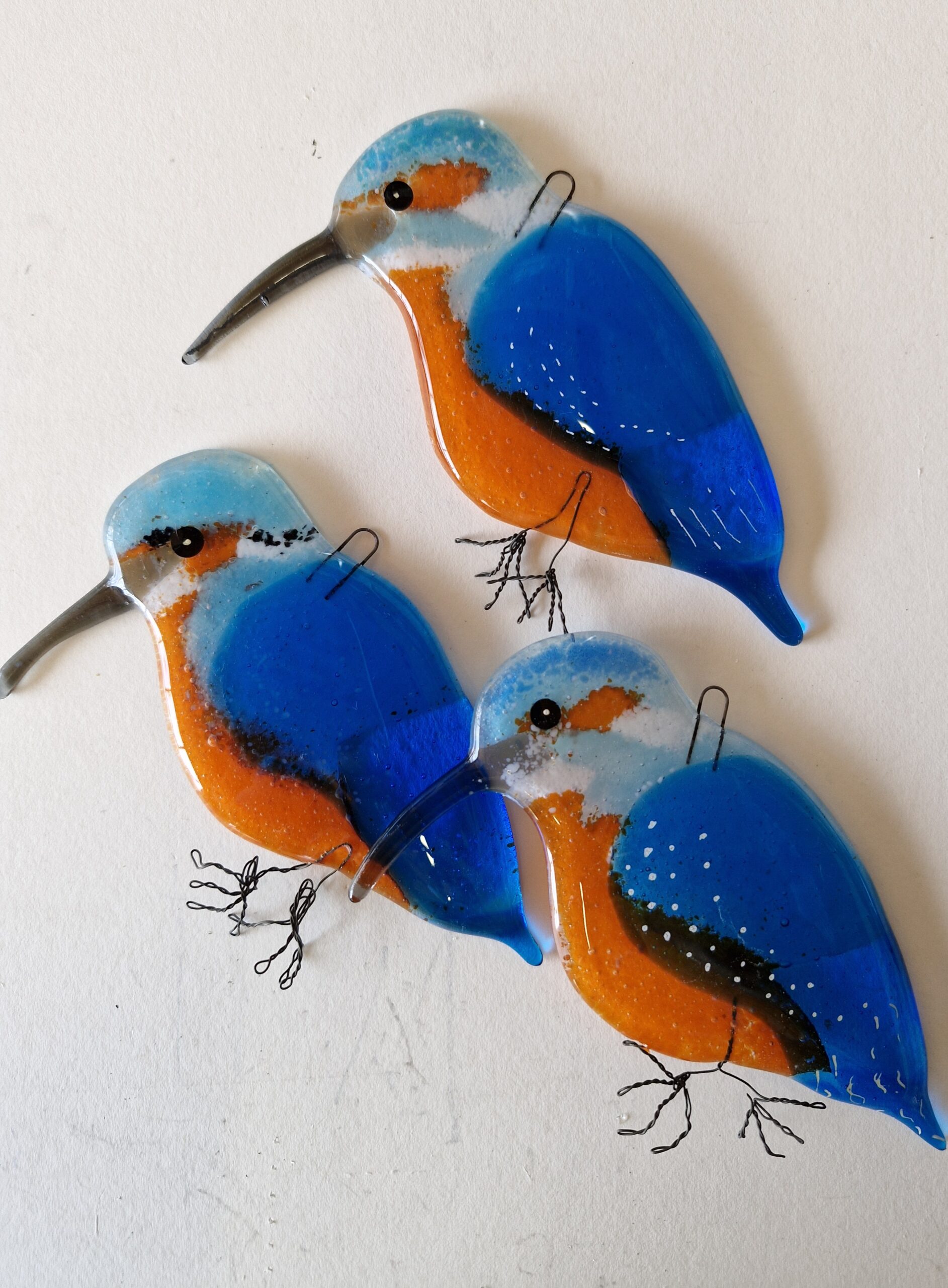'Birds Of A Feather' Fused Glass with Fenella Miller *New Date - Image 2