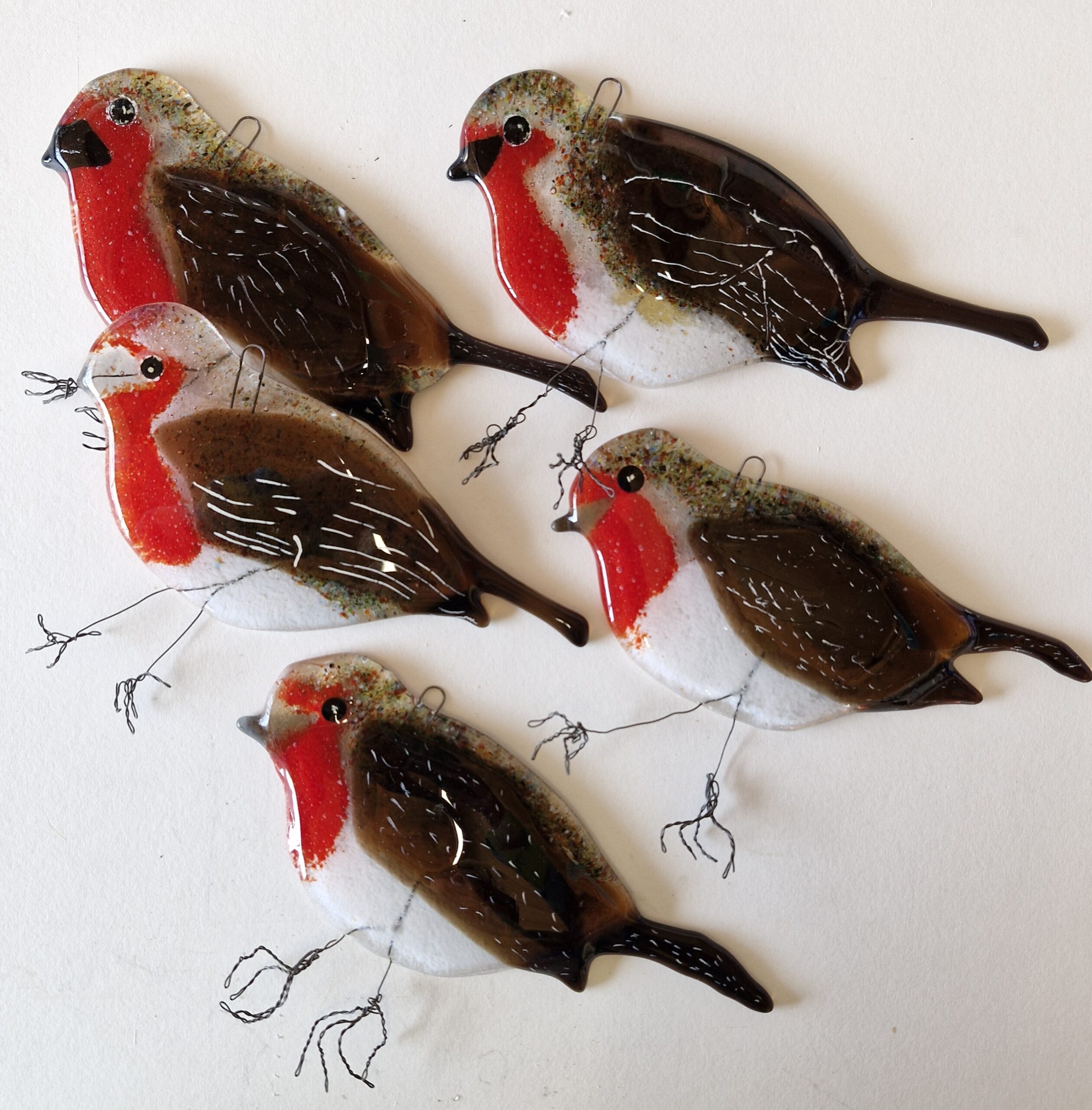 'Birds Of A Feather' Fused Glass with Fenella Miller *New Date - Image 7