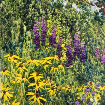 ‘Garden Textures In Mixed Forgotten Threads’ *New 2026
