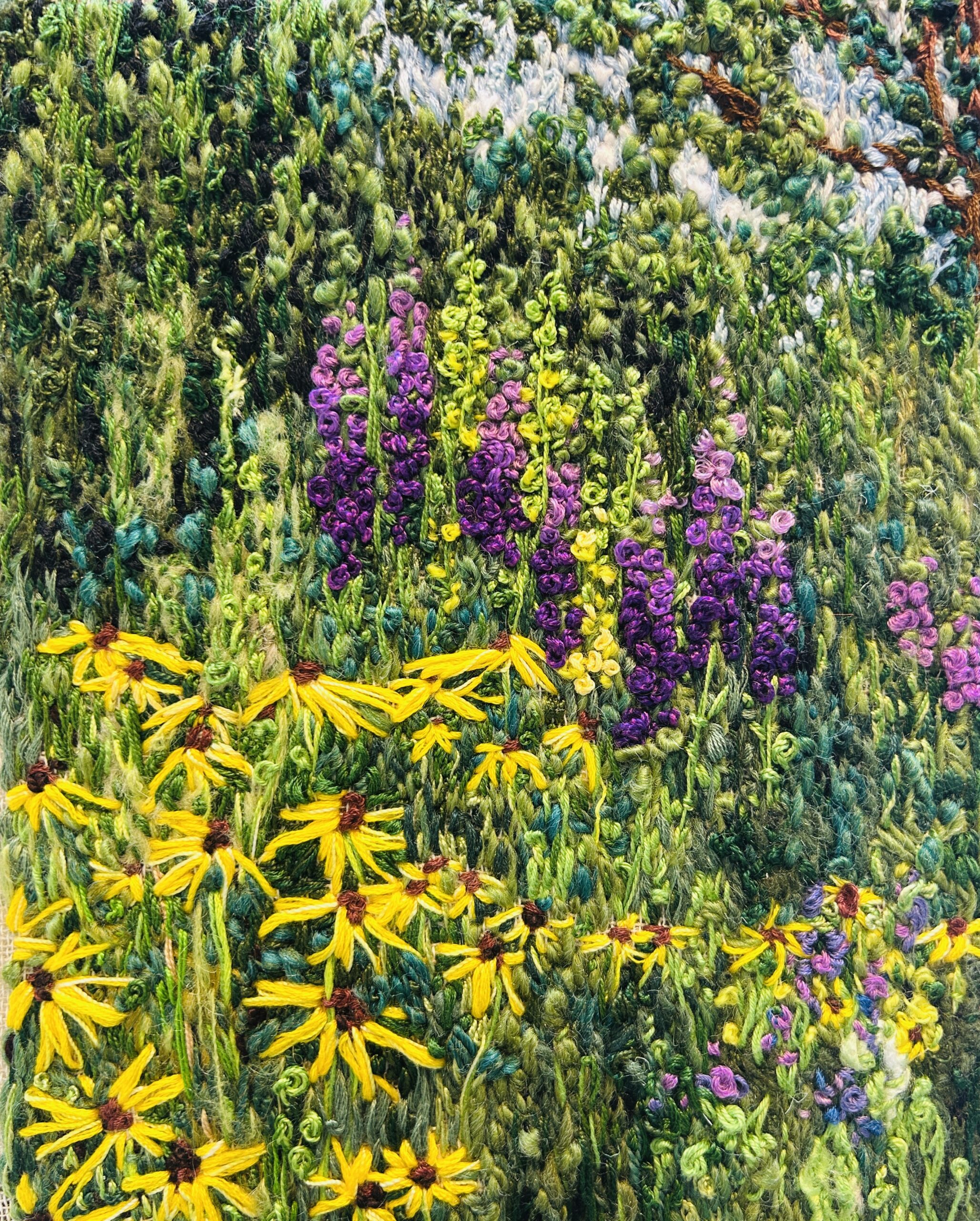 'Garden Textures In Mixed Forgotten Threads' *New 2026
