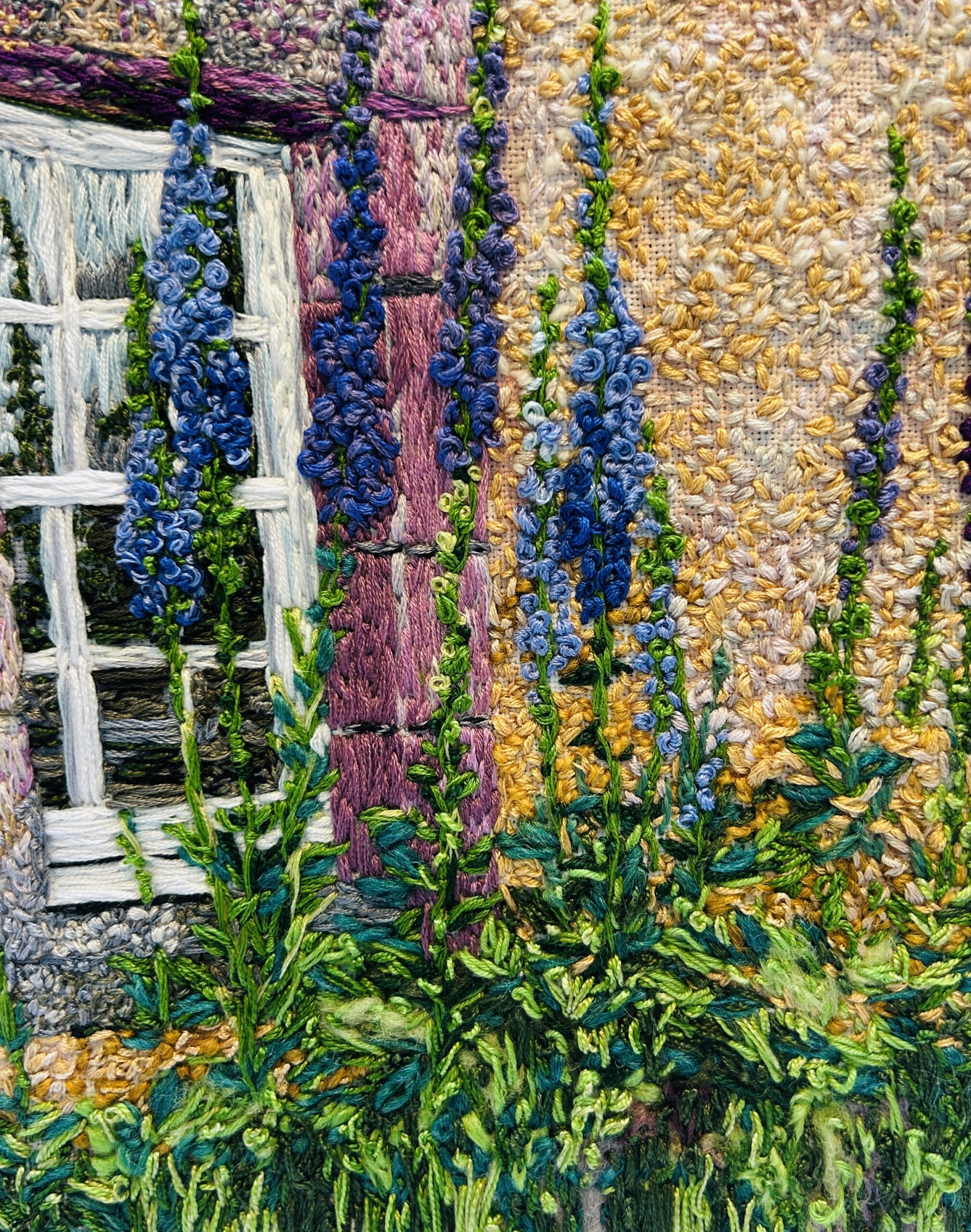 'Garden Textures In Mixed Forgotten Threads' *New 2026 - Image 3