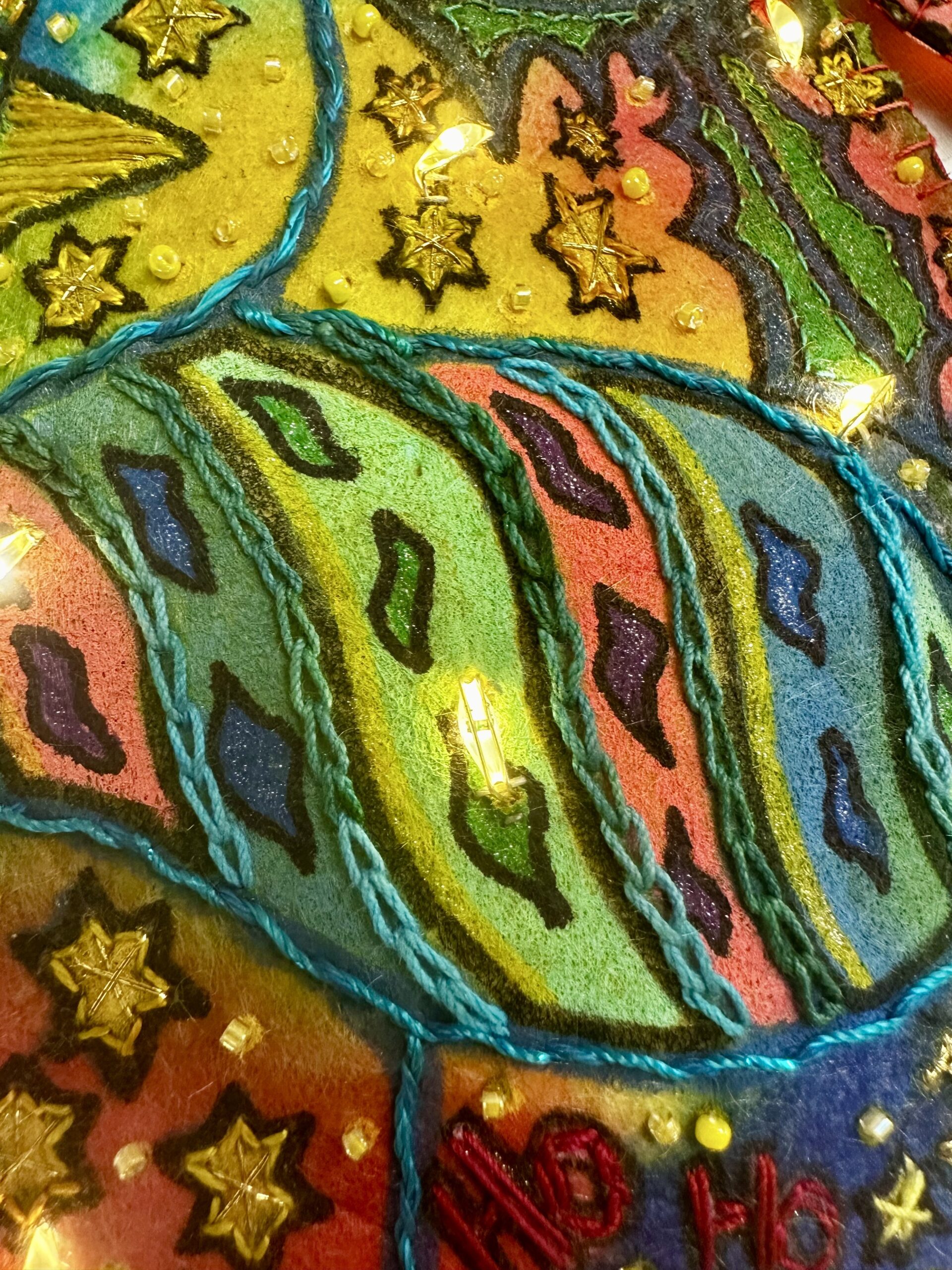 'Stockings Alight' Christmas Hand Stitch with Mellymade*New 2026 - Image 4